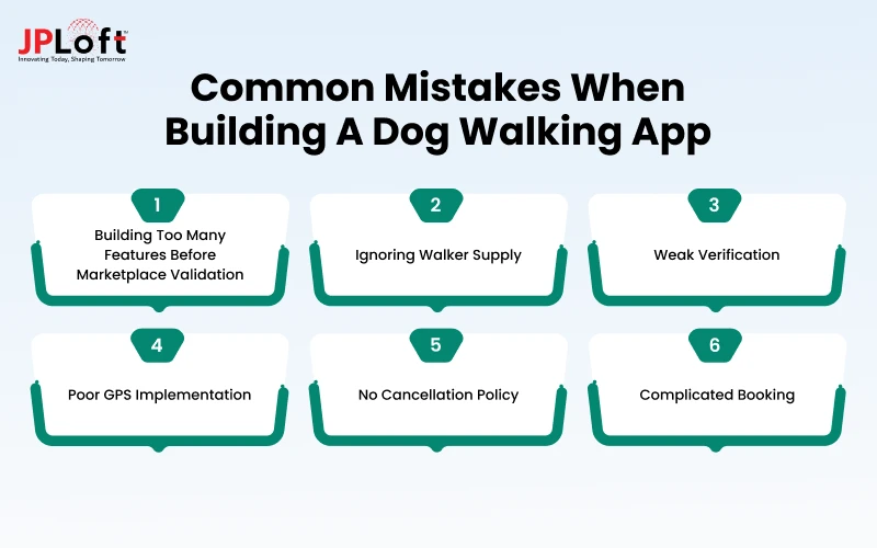 Common Mistakes When Building a Dog Walking App